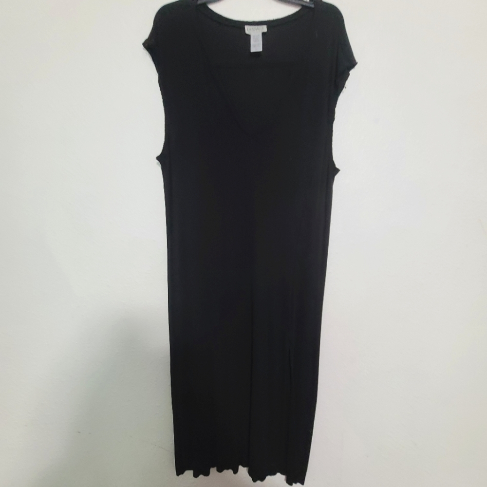 L space dress kint black maxi dress